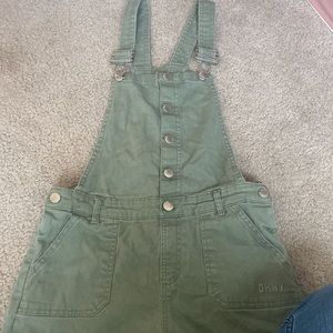 Green Short Overalls